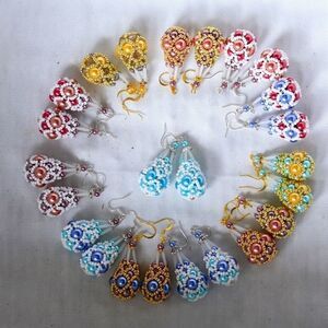 Hp 🎉🎉Seedbed pearl egg shape dangle earrings